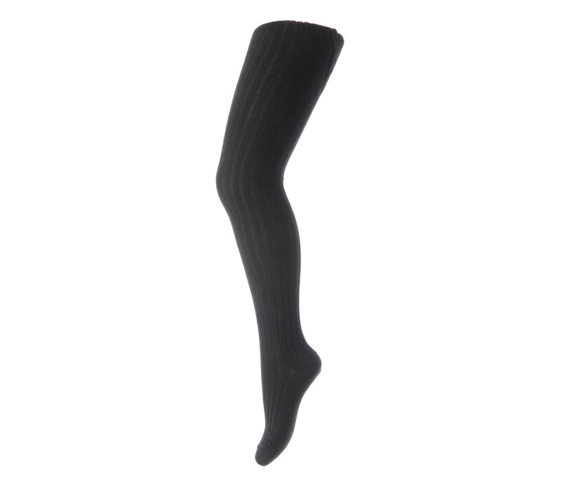 MP Denmark Cotton rib tights Black
