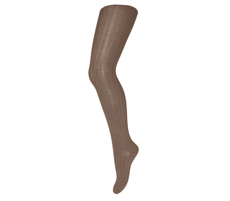 MP Denmark Cotton rib tights Brown Sienna