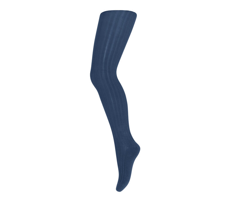 MP Denmark Cotton rib tights True Blue