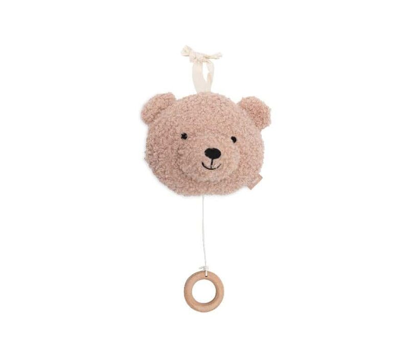 Jollein Muziekhanger Teddy Bear Wild Rose