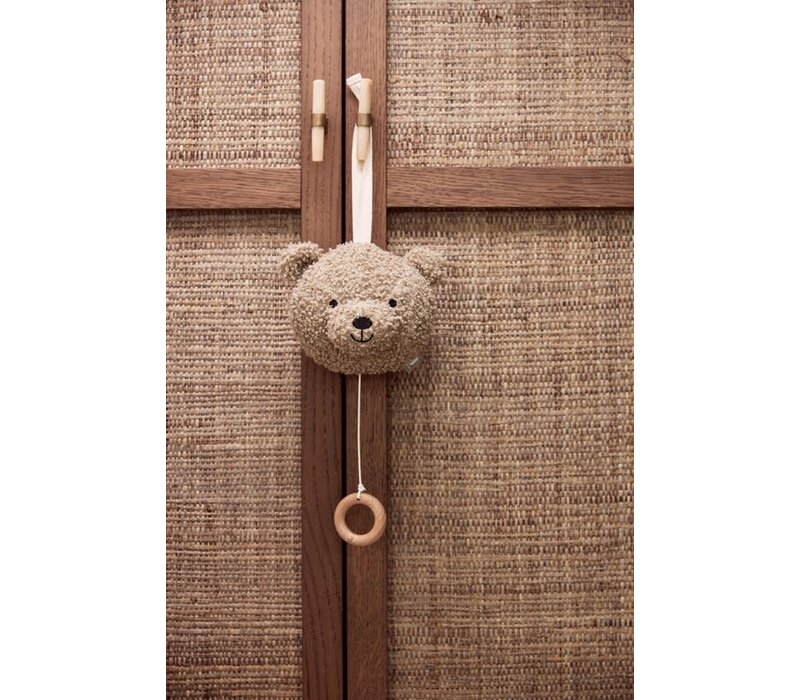 Jollein Muziekhanger Teddy Bear Olive Green