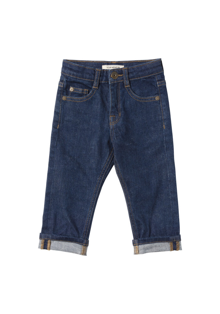 Your Wishes Denim | Straight Leg Jeans Dark Denim