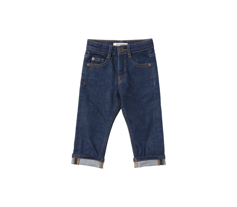 Your Wishes Denim | Straight Leg Jeans Dark Denim