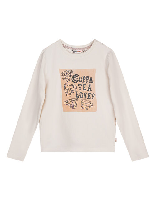 Moodstreet Moodstreet Longsleeve Linn Warm White