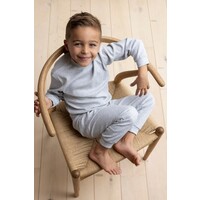 Feetje - Wafel Pyjama - Grey Melange