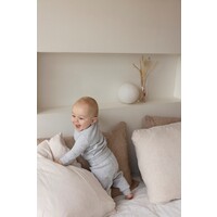 Feetje Pyjama wafel  - Grey Melange