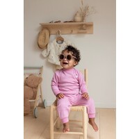 Feetje - Wafel Pyjama - Pink Melange