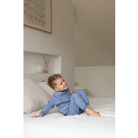 Feetje - Wafel Pyjama - Blue Melange