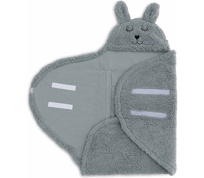 Jollein Wikkeldeken Bunny Sea Green