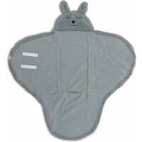 Jollein Wikkeldeken Bunny Sea Green