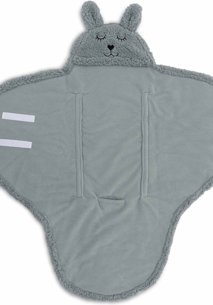 Jollein Wikkeldeken Bunny Sea Green