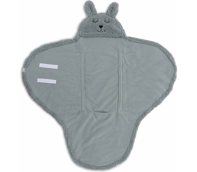 Jollein Wikkeldeken Bunny Sea Green
