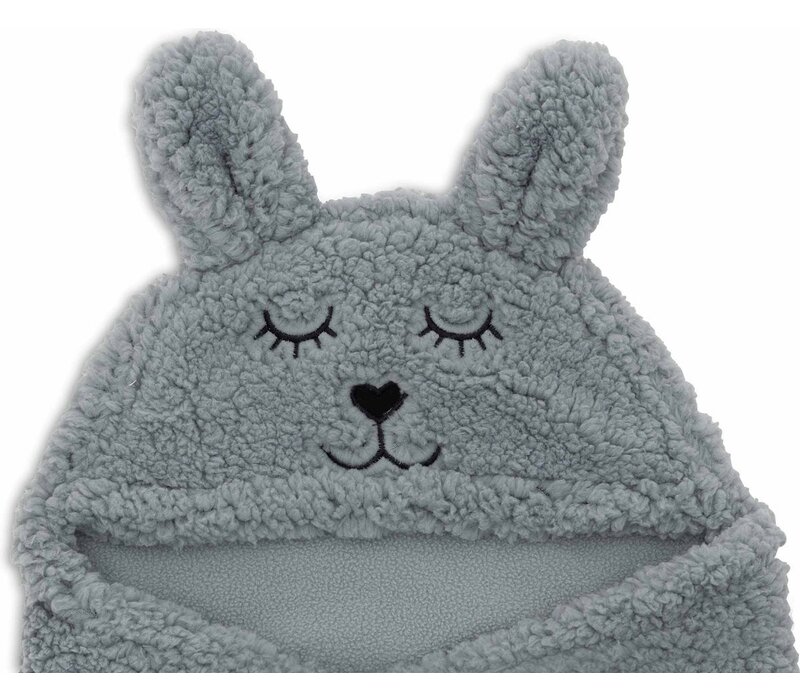Jollein Wikkeldeken Bunny Sea Green