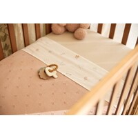 Jollein Deken Wieg 75x100cm Cosy Knit Wild Rose