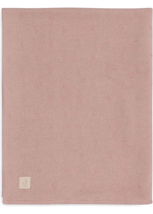 Jollein Jollein Deken Wieg 75x100cm Cosy Knit Wild Rose