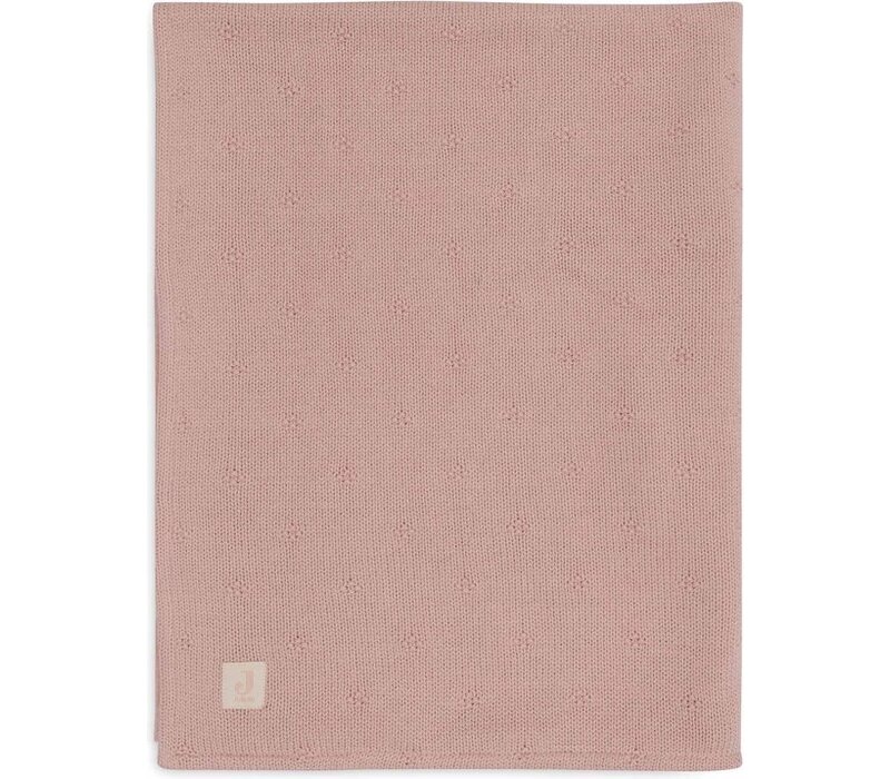 Jollein Deken Wieg 75x100cm Cosy Knit Wild Rose