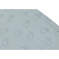 Jollein Hydrofiel Multi Doek Small 70x70 Miffy Silhouettes Sea Green (3-pack)