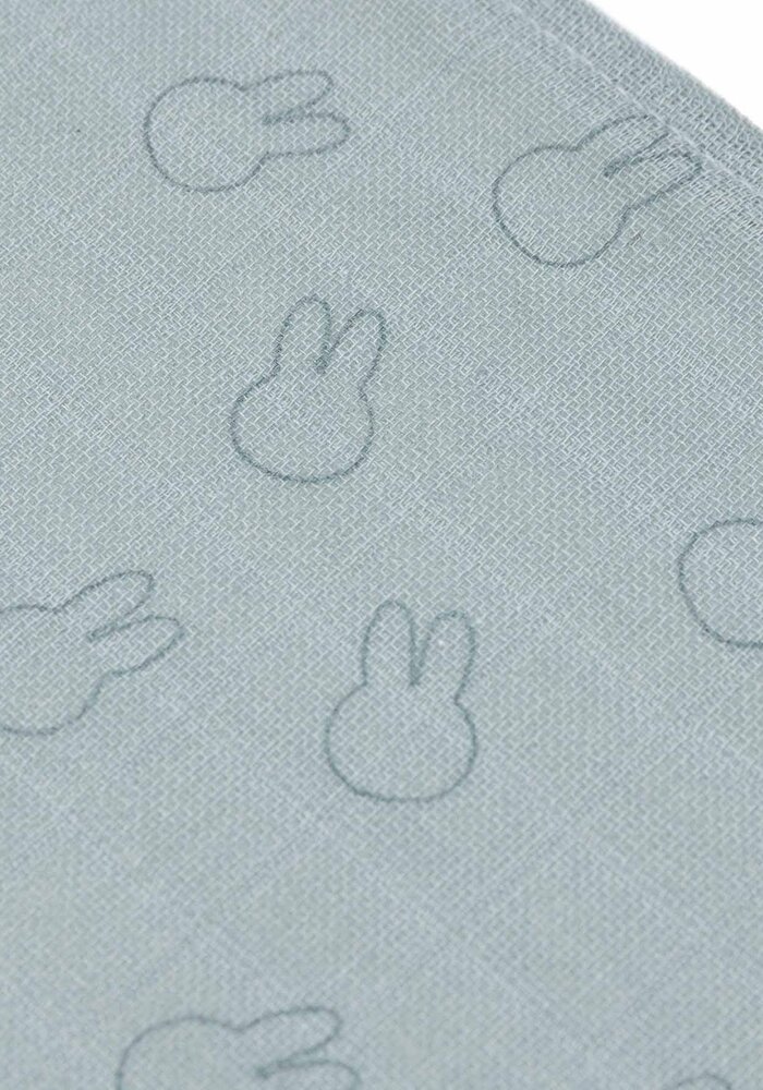 Jollein Hydrofiel Multi Doek Small 70x70 Miffy Silhouettes Sea Green (3-pack)