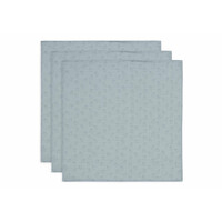 Jollein Hydrofiel Multi Doek Small 70x70 Miffy Silhouettes Sea Green (3-pack)