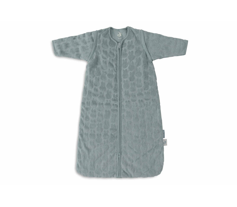 Jollein Slaapzak met afritsbare mouw Rond 110cm Miffy Jacquard Sea Green