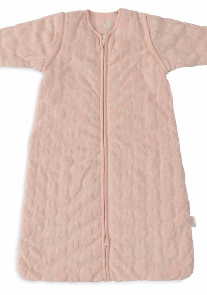 Jollein Slaapzak met afritsbare mouw Rond 110cm Miffy Jacquard Wild Rose