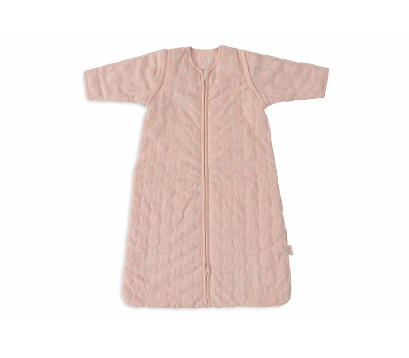 Jollein Slaapzak met afritsbare mouw Rond 70cm Miffy Jacquard Wild Rose