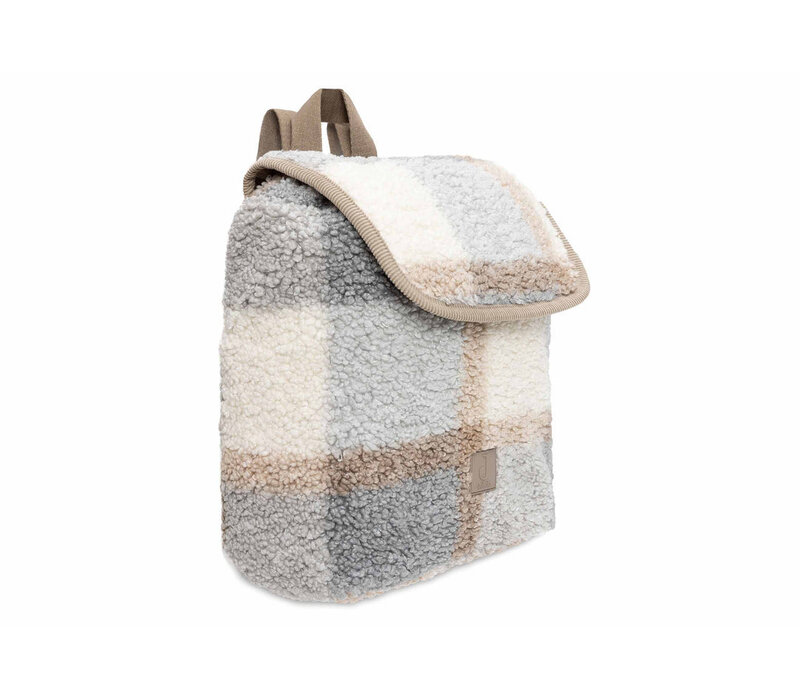 Jollein Rugtasje Check Boucle