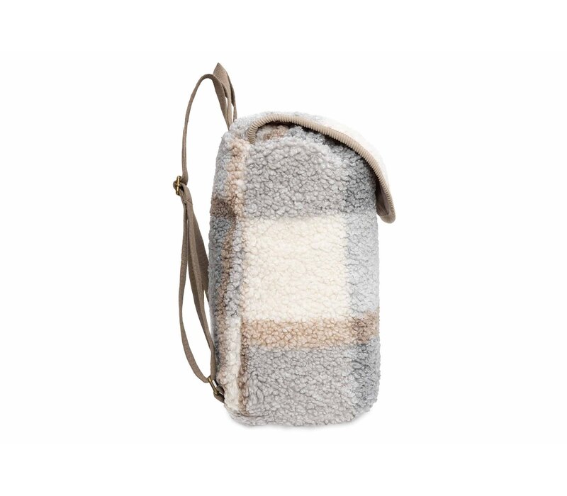 Jollein Rugtasje Check Boucle