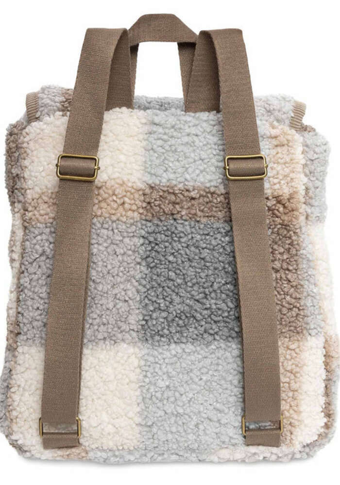 Jollein Rugtasje Check Boucle