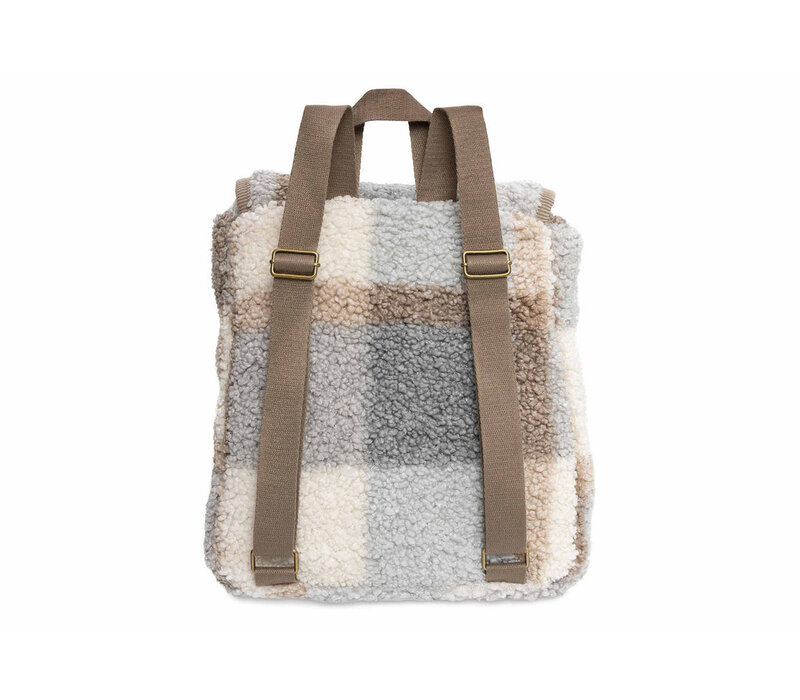 Jollein Rugtasje Check Boucle