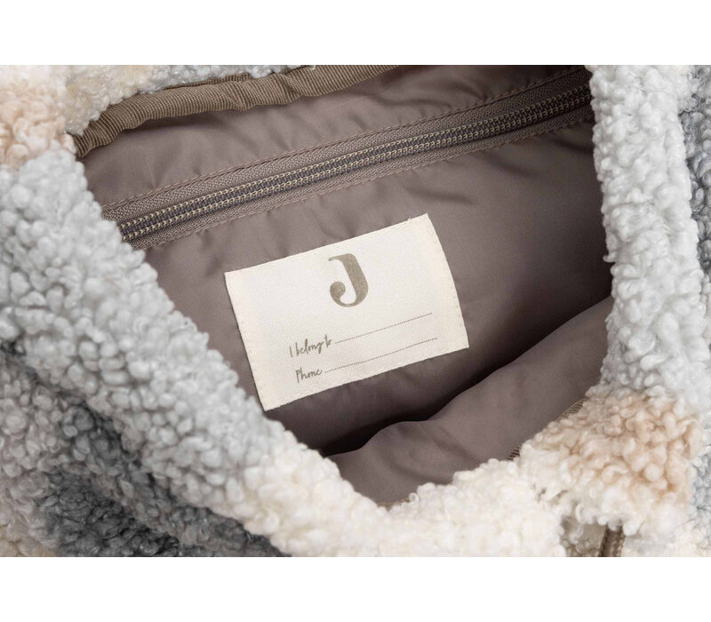 Jollein Rugtasje Check Boucle