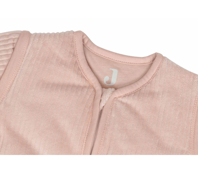 Jollein Slaapzak met afritsbare mouw Rond 110cm Rib Wild Rose