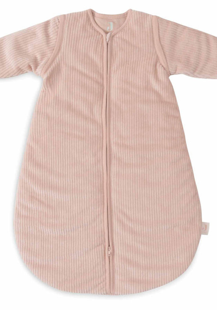 Jollein Slaapzak met afritsbare mouw Rond 110cm Rib Wild Rose