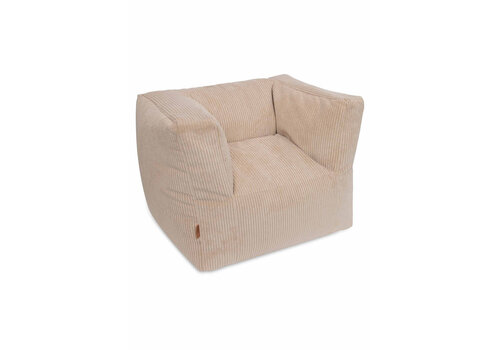 Jollein Jollein Kids Chair Beanbag Corduroy Naturel Jollein Jollein Kids Chair Beanbag Corduroy Naturel