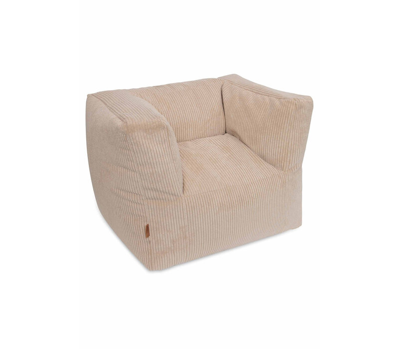 Jollein Kids Chair Beanbag Corduroy Naturel