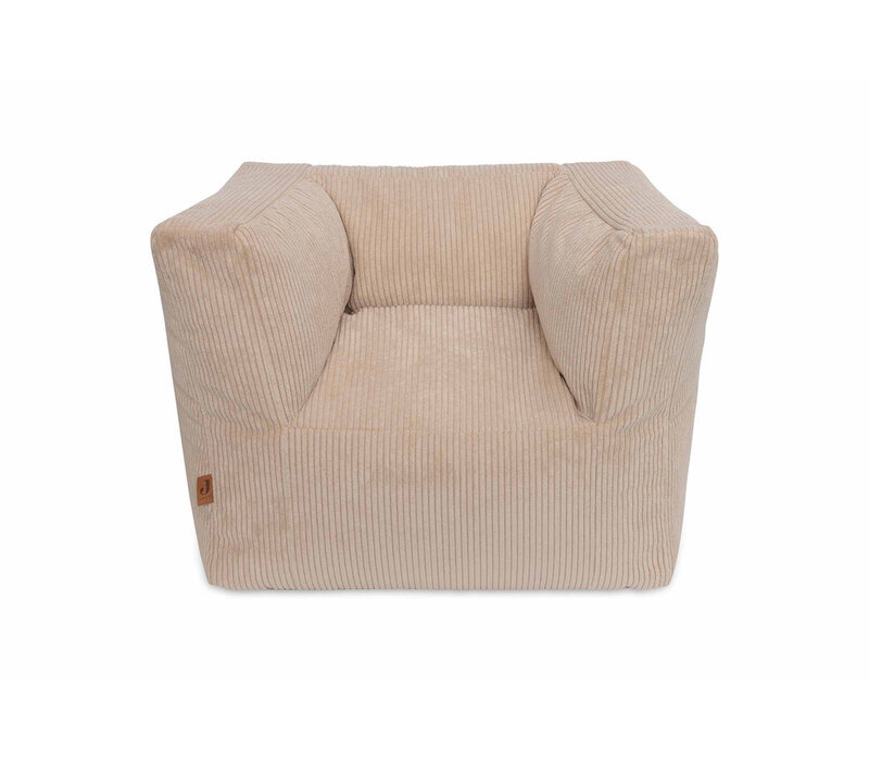 Jollein Kids Chair Beanbag Corduroy Naturel