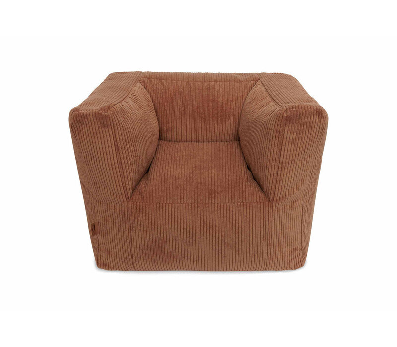Jollein Kids Chair Beanbag Corduroy Caramel