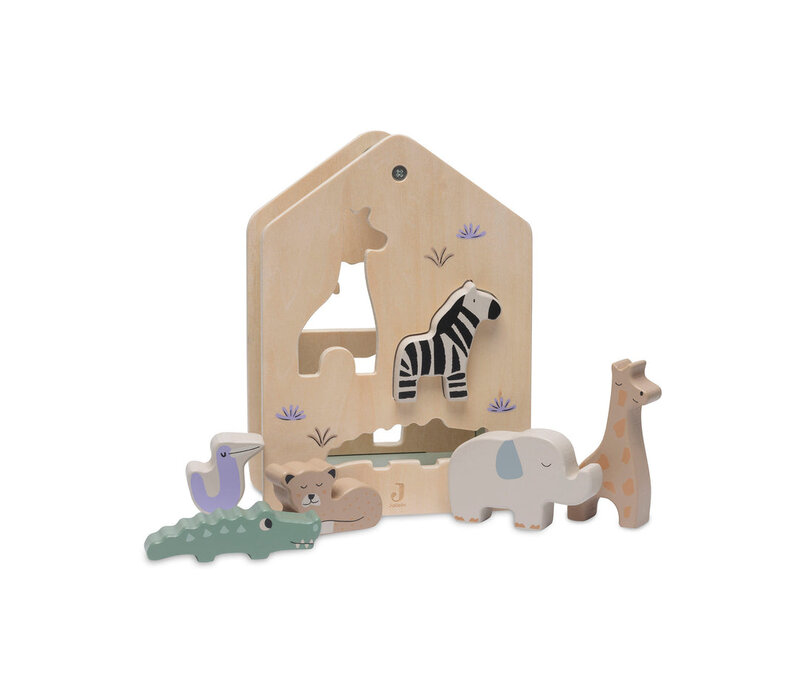 Jollein Houten Vormenstoof Jungle Jambo