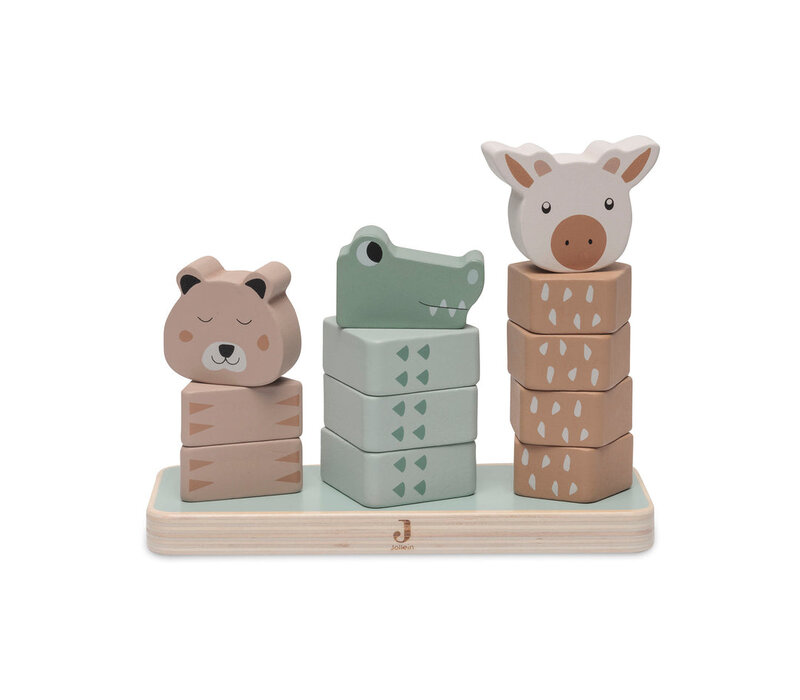 Jollein Houten Stapeltoren Jungle Jambo