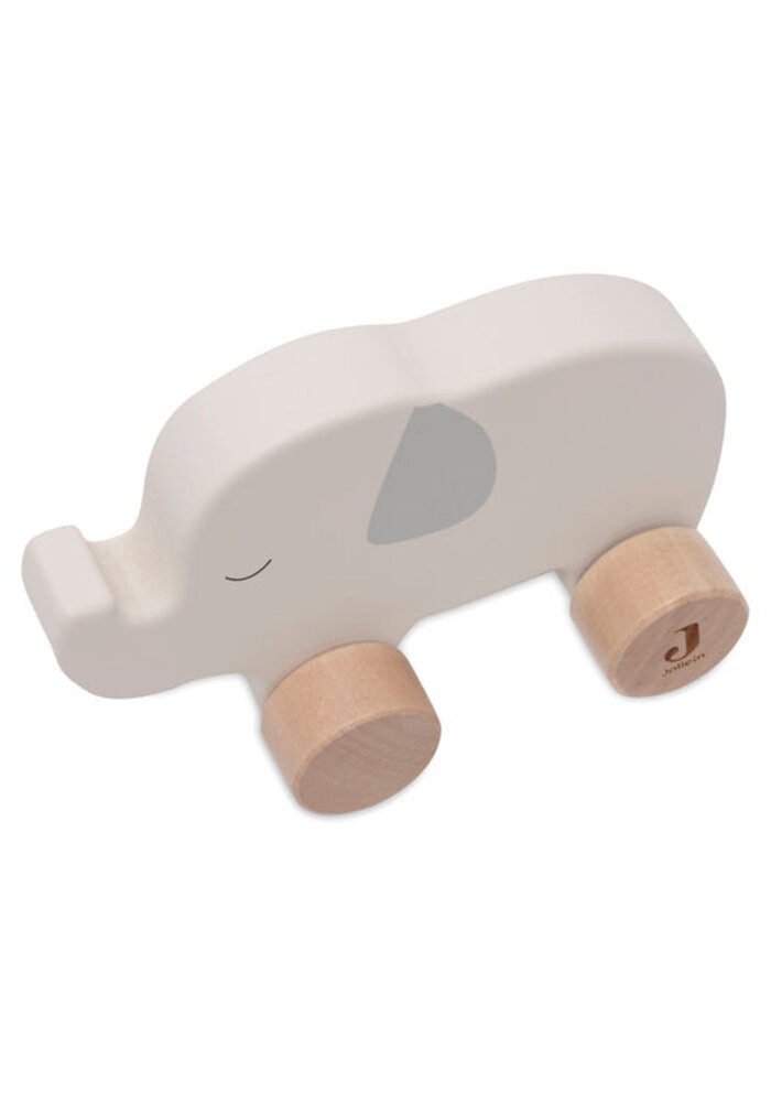 Jollein Houten Olifant op Wielen Jungle Jambo