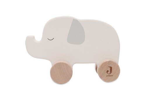 Jollein Jollein Houten Olifant op Wielen Jungle Jambo Jollein Jollein Houten Olifant op Wielen Jungle Jambo
