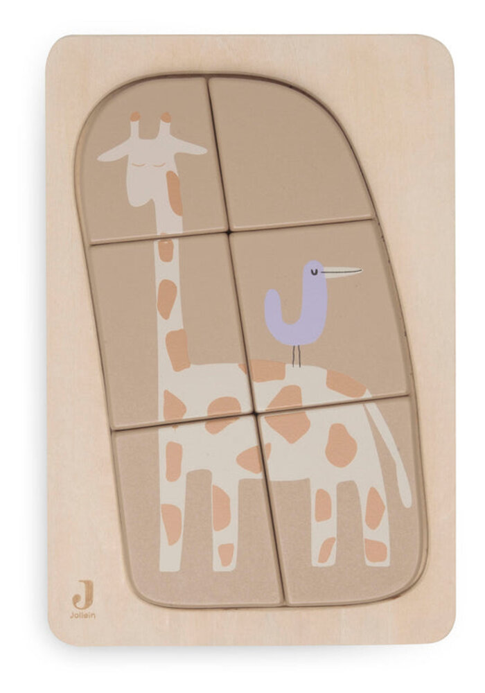 Jollein Houten Puzzel Giraffe