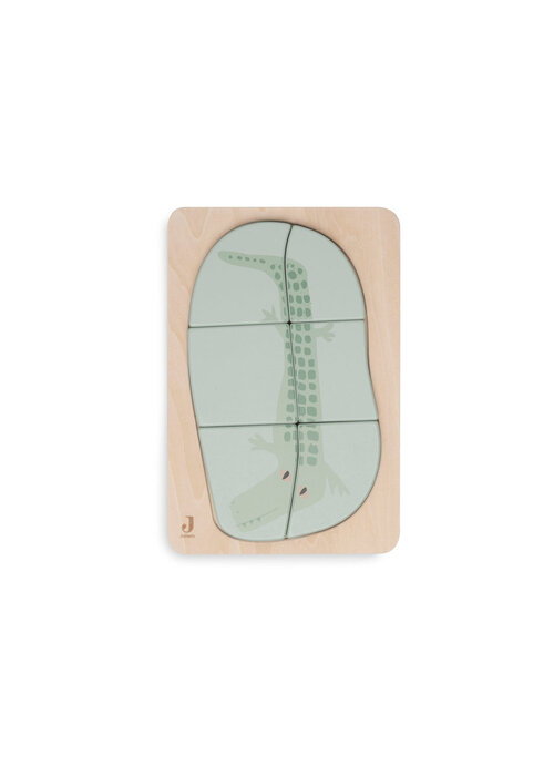 Jollein Jollein Houten Puzzel Croco