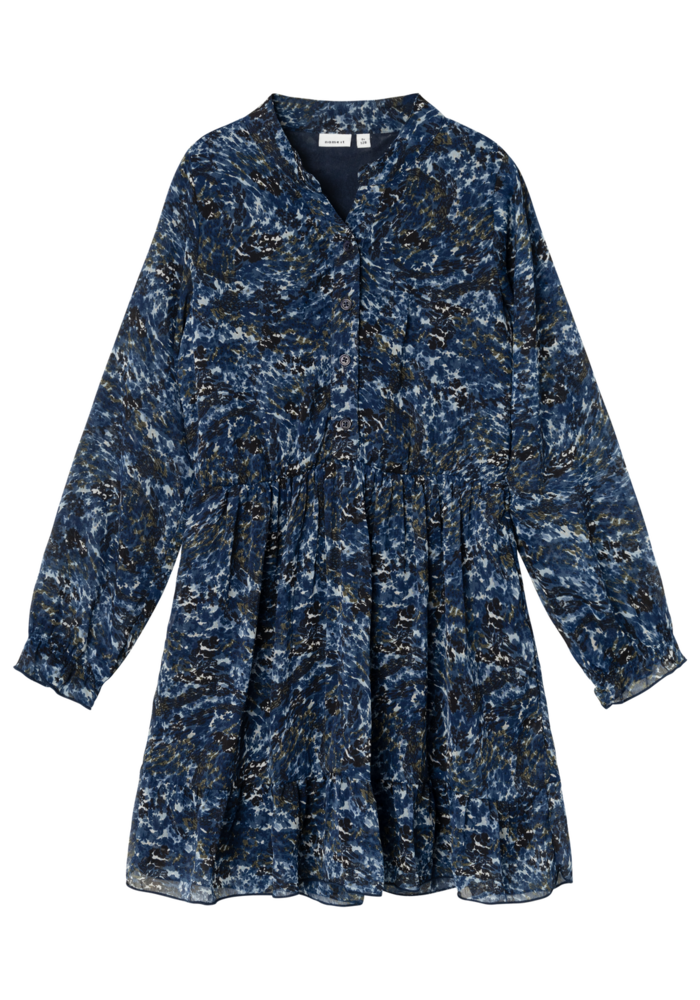 Name It NKFOLINKU LS DRESS Ocean Cavern