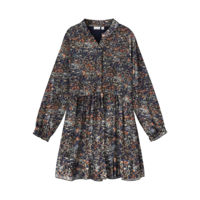 Name It NKFOLINKU LS DRESS Mulled Basil