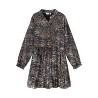 Name It NKFOLINKU LS DRESS Mulled Basil