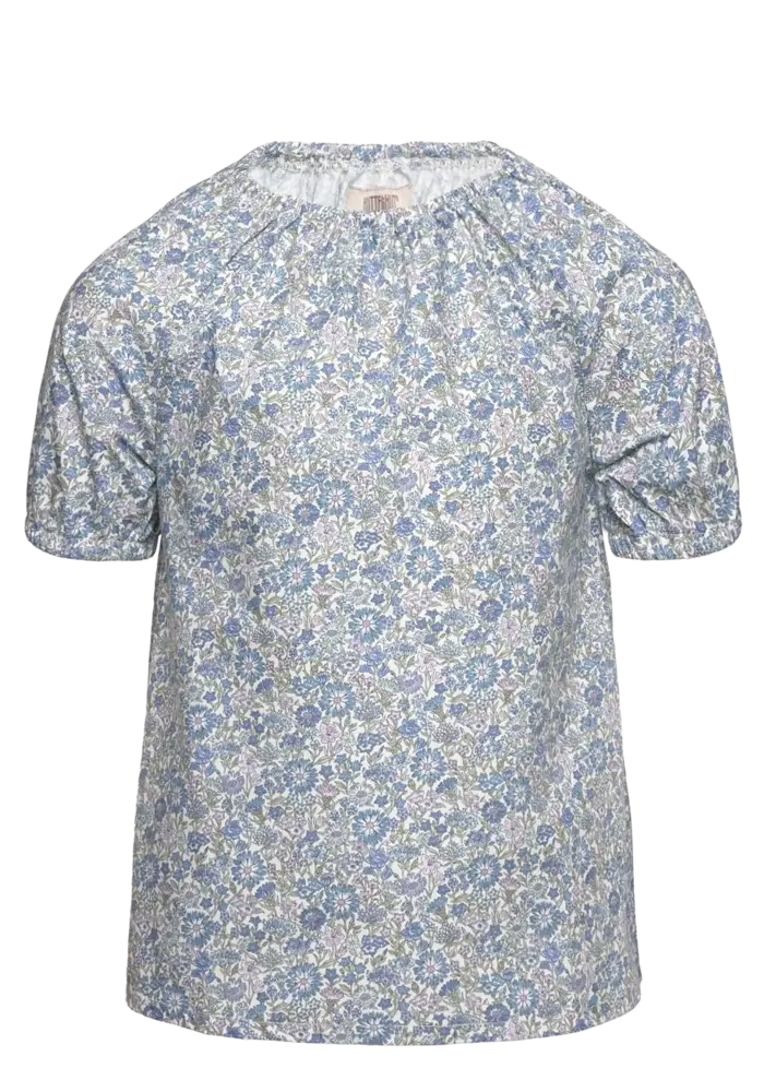Huttelihut Blouse SS in Liberty Fabric May Field