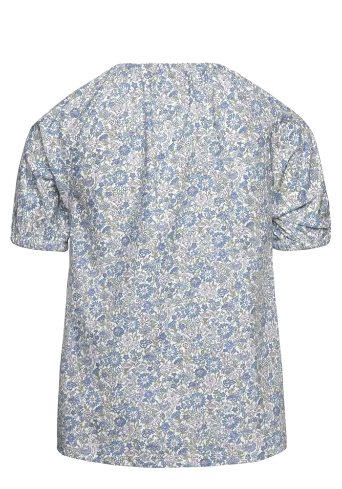 Huttelihut Blouse SS in Liberty Fabric May Field