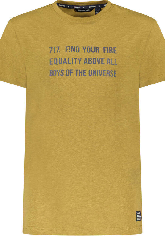 Sevenoneseven T-shirt short sleeves olive