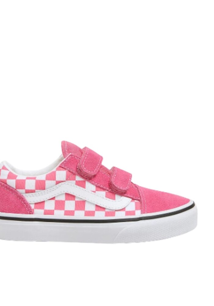 Vans Old Skool V COLOR THEORY CHECKERBOARD HONEYSUCKLE